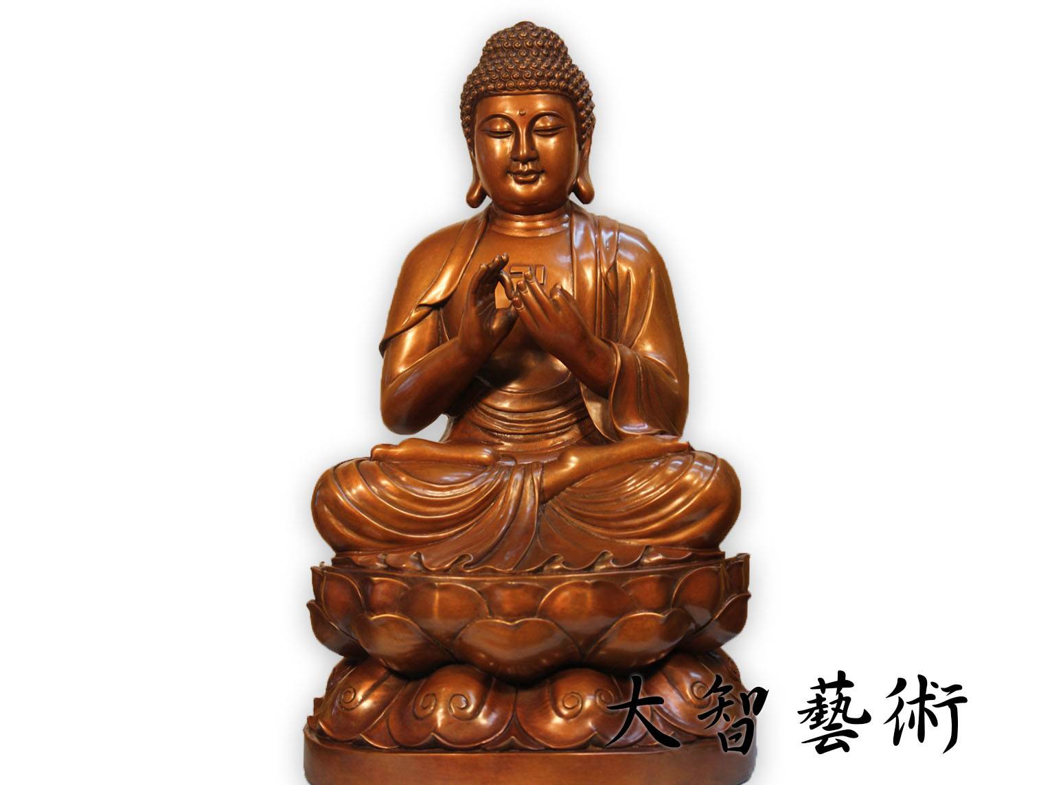紅銅說法釋迦牟尼佛